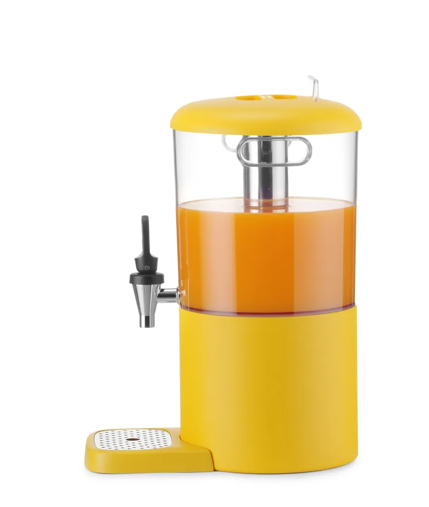 Dispensador de Sumo 4L Amarelo para Serviço de Mesa