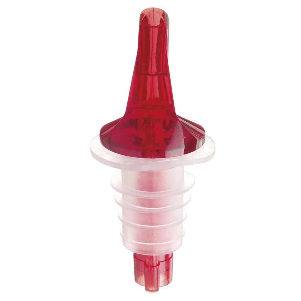 Doseador de Bebidas para Garrafas, Vermelho, 4 Unidades