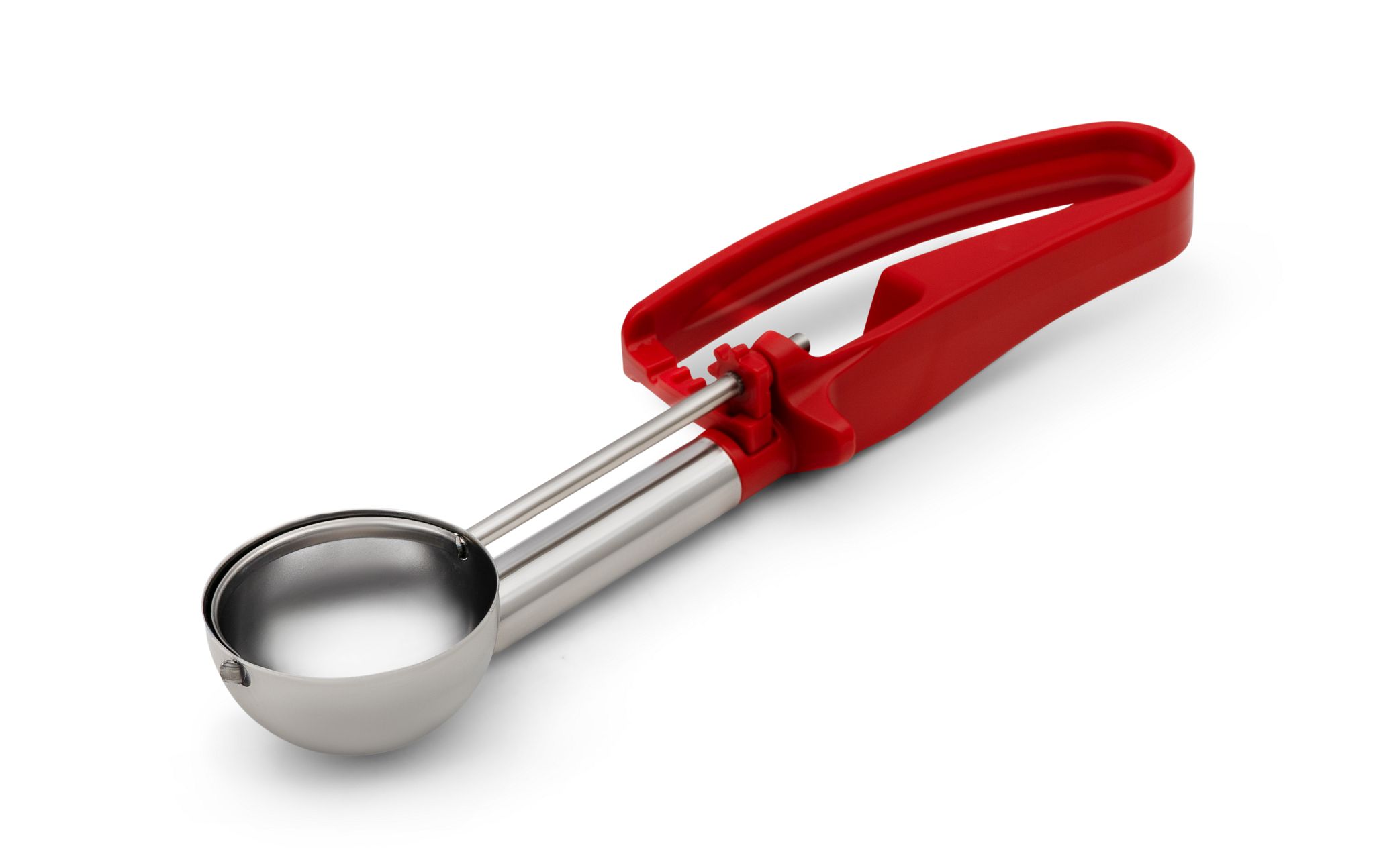 Colher de Porcionar 45 ml com Cabo Vermelho 25.1 cm