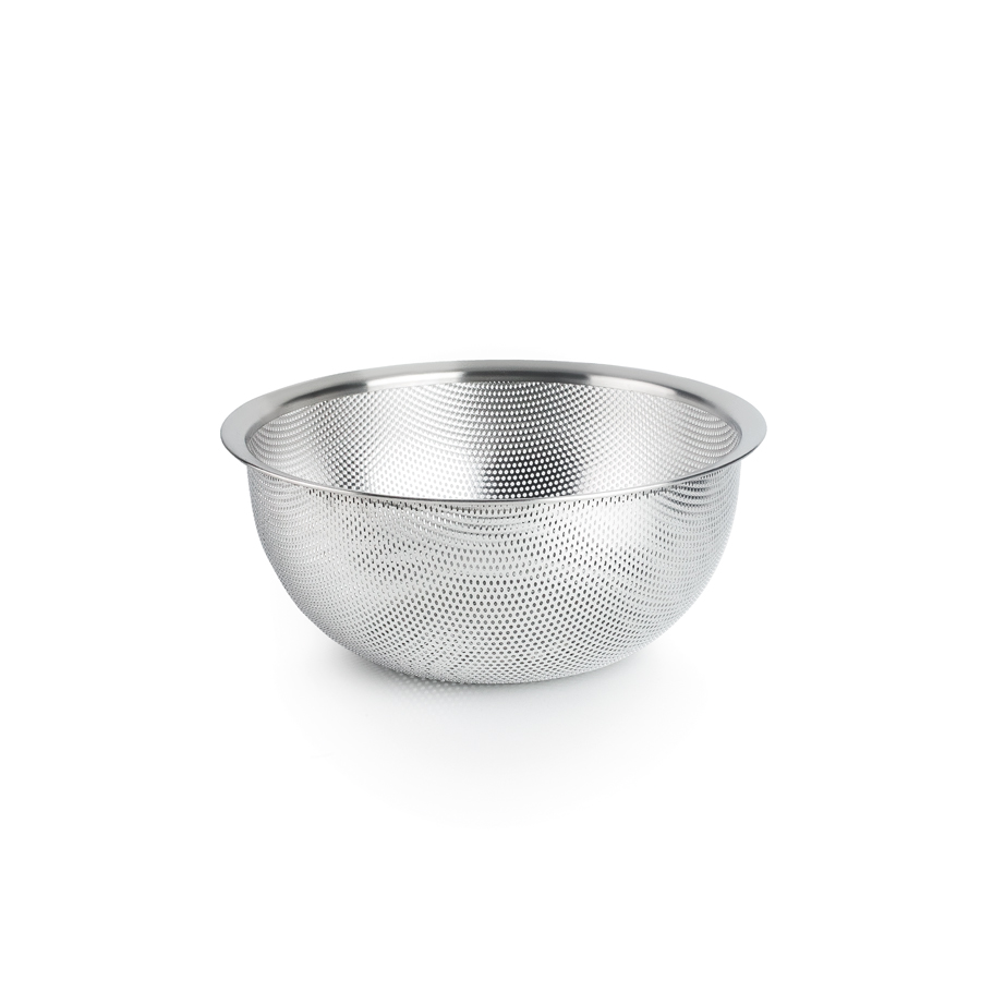 Escorredor de Aço Inoxidável 24 cm para Cozinha Profissional