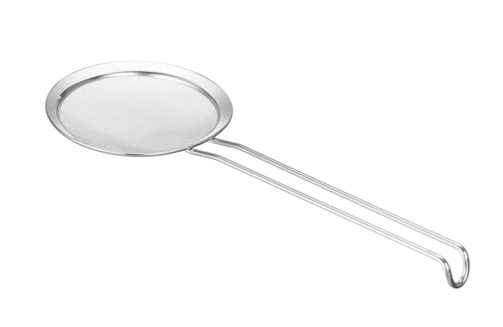 Escumadeira de Rede Fina ø150mm com Cabo 440mm para Cozinha