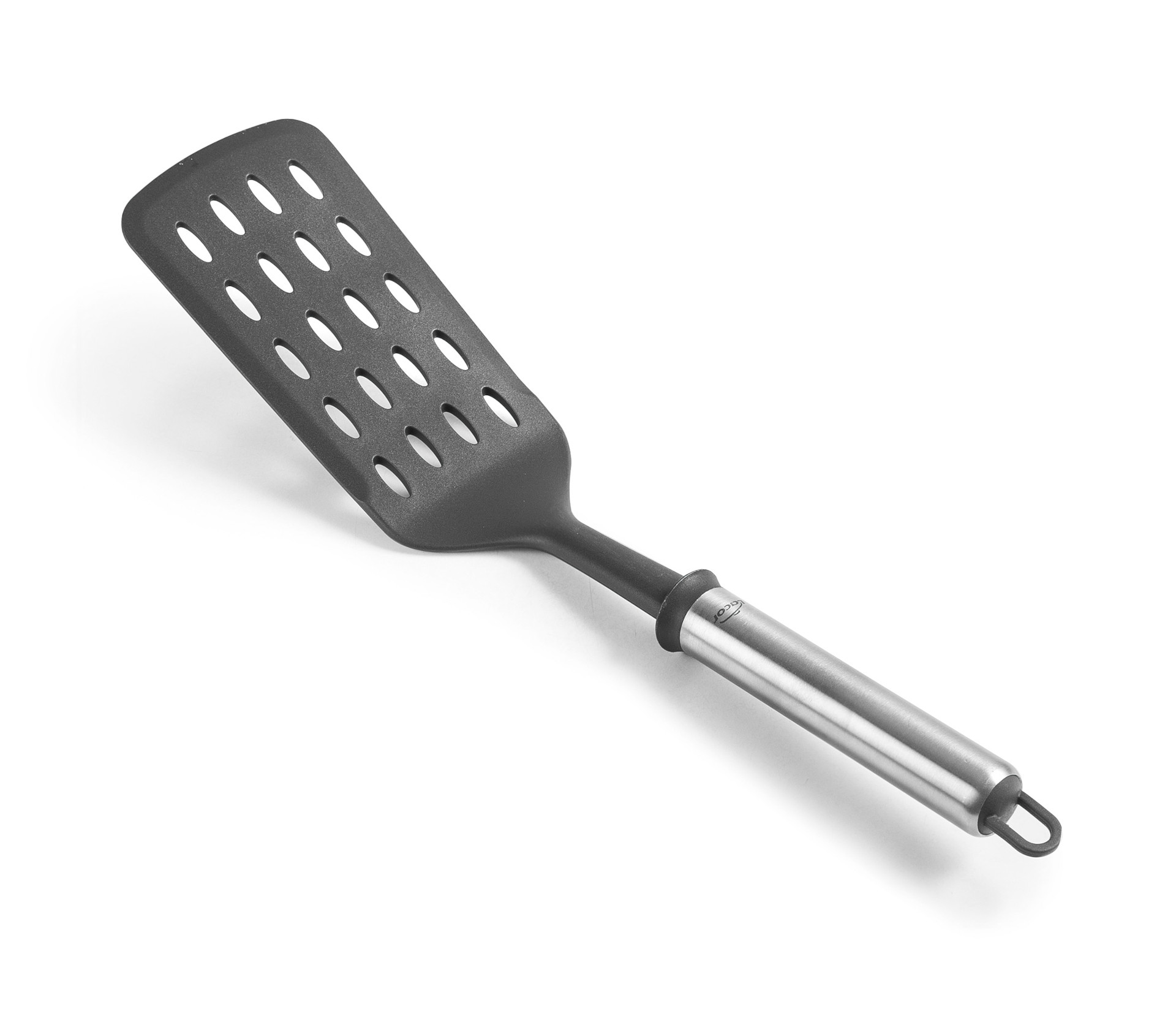 Espátula de Peixe Profissional 36,5 cm | Nylon e Aço Inoxidável