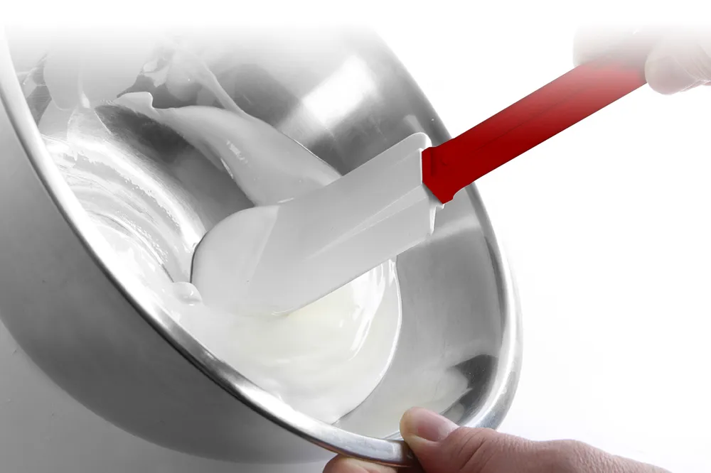 Espátula Salazar Silicone Vermelha 266x55mm para Cozinha