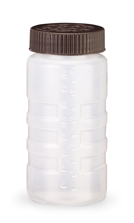 Frascos para Especiarias Polietileno 0.47L, Ø7.3cm, Furos 9.4mm (12 unid.)