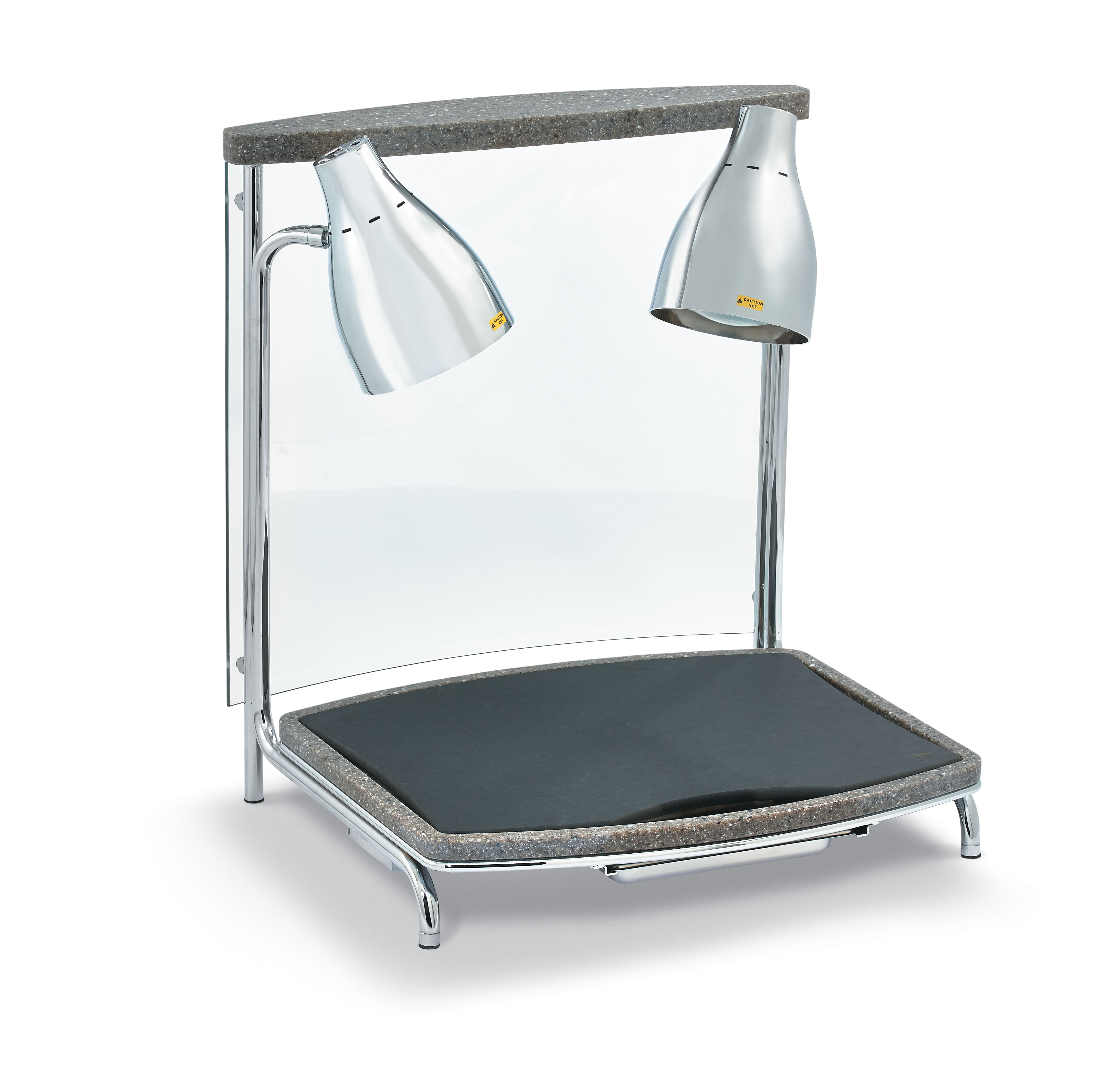 Estação de Buffet para Trinchar com Lâmpadas de Calor, 609x559mm