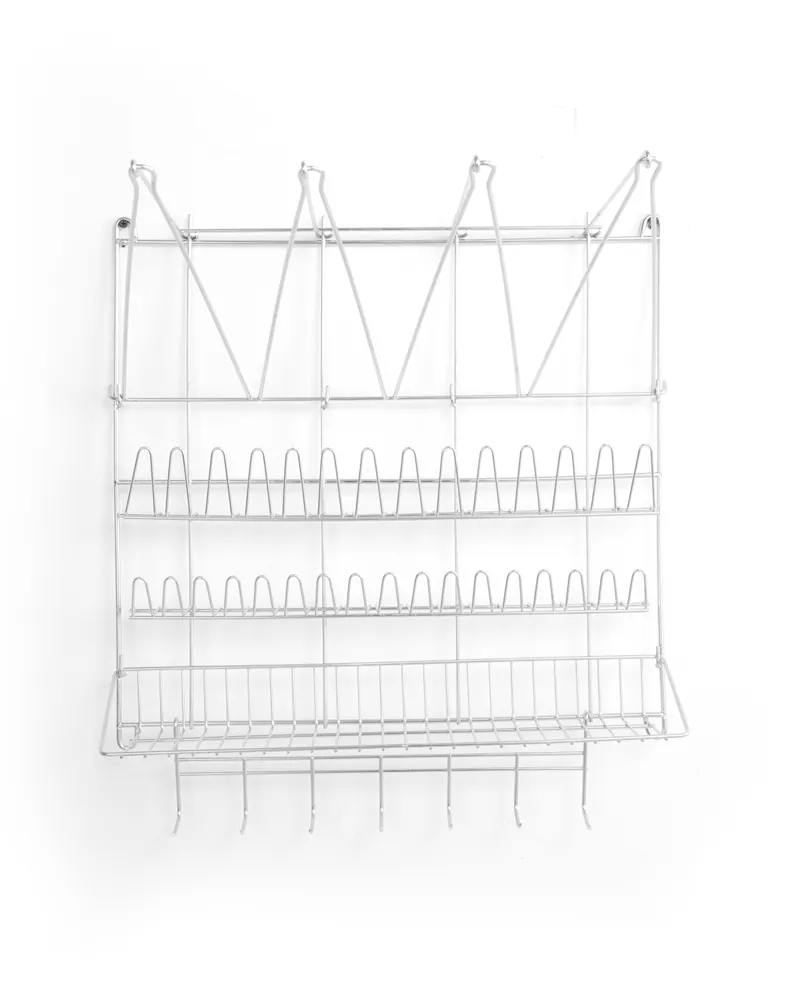 Estante de Parede para Sacos e Bicos de Pasteleiro 500x360x560mm