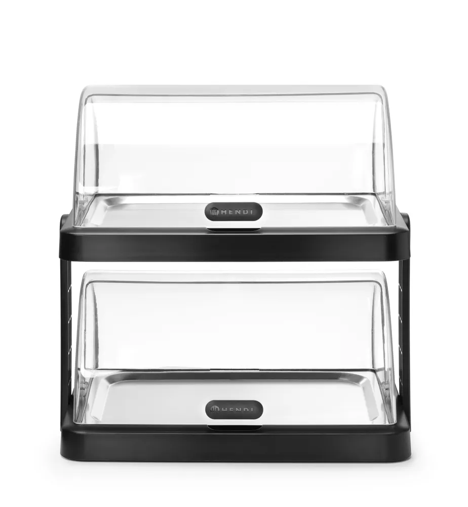 Expositor Refrigerado para Alimentos 2 Níveis 480x355mm