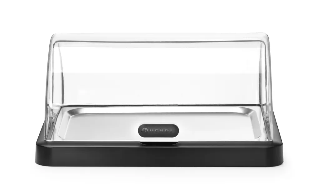 Expositor de Alimentos Refrigerado Dois Níveis Verde 480x355x(H)480mm