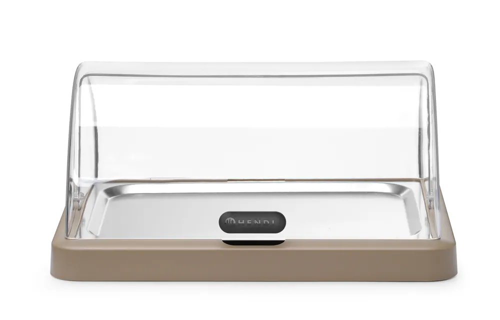 Expositor de Alimentos Refrigerado Dois Níveis Verde 480x355x(H)480mm