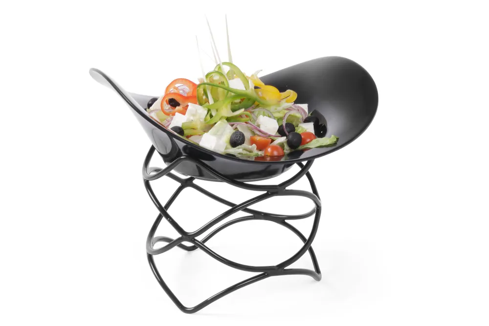 Expositor Antiderrapante Redondo para Buffet ø200x200mm