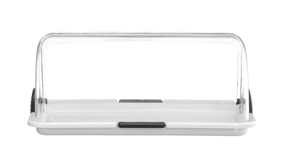 Expositor Buffet com Tampa Basculante Roll-Top 465x310x190mm