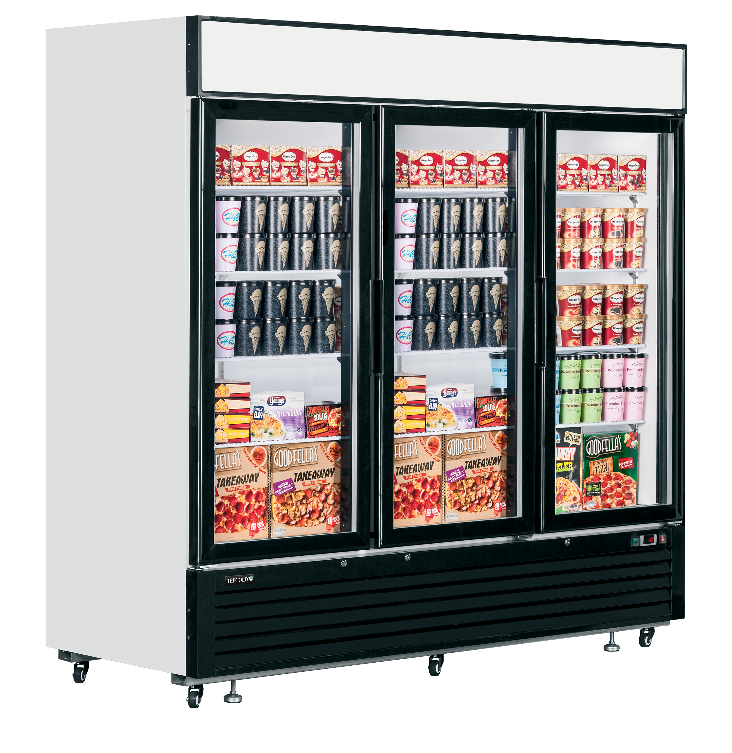 Expositor Congelador 3 Portas 1436L