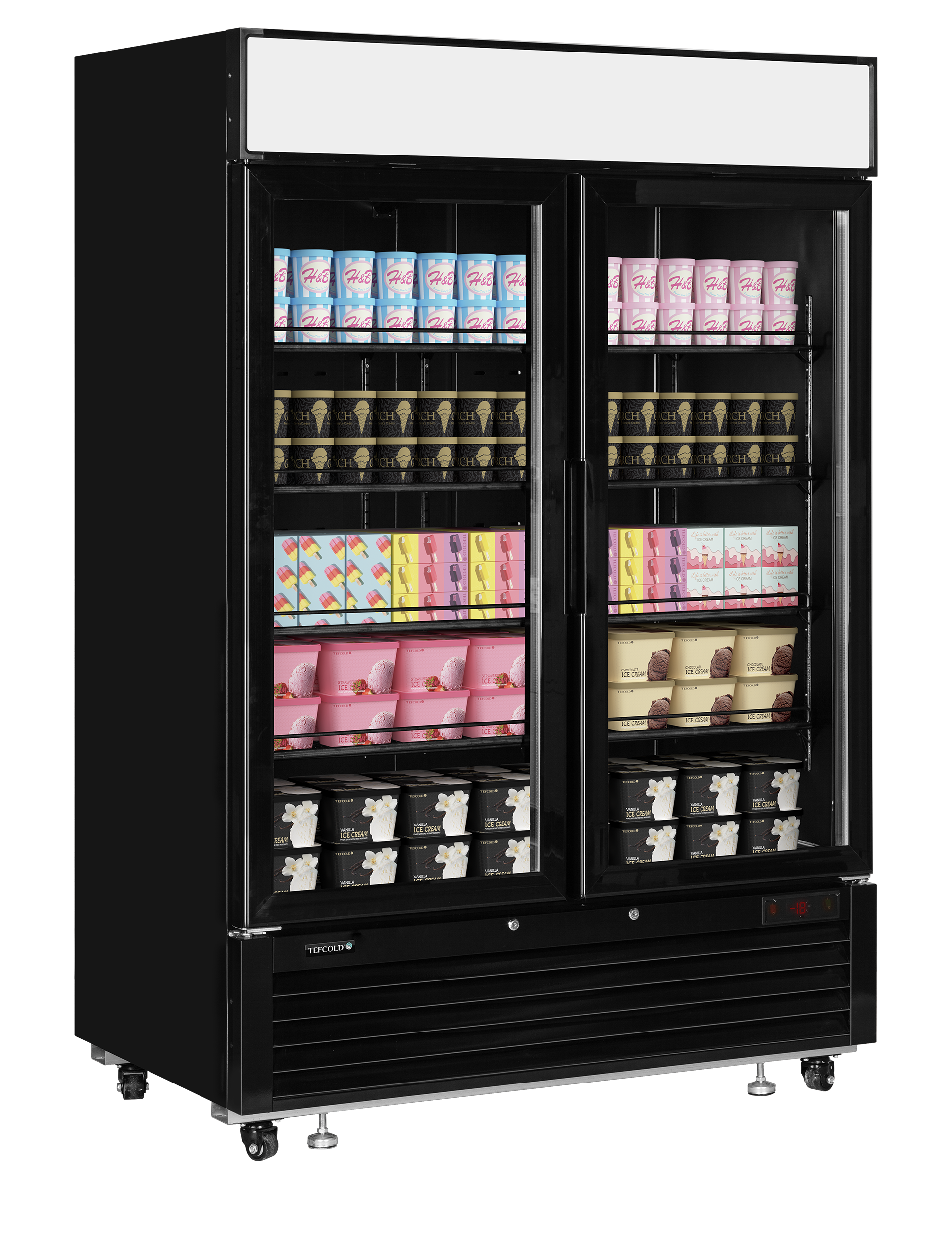 Expositor Congelador LGF5000B 922L – 2 Portas de Vidro