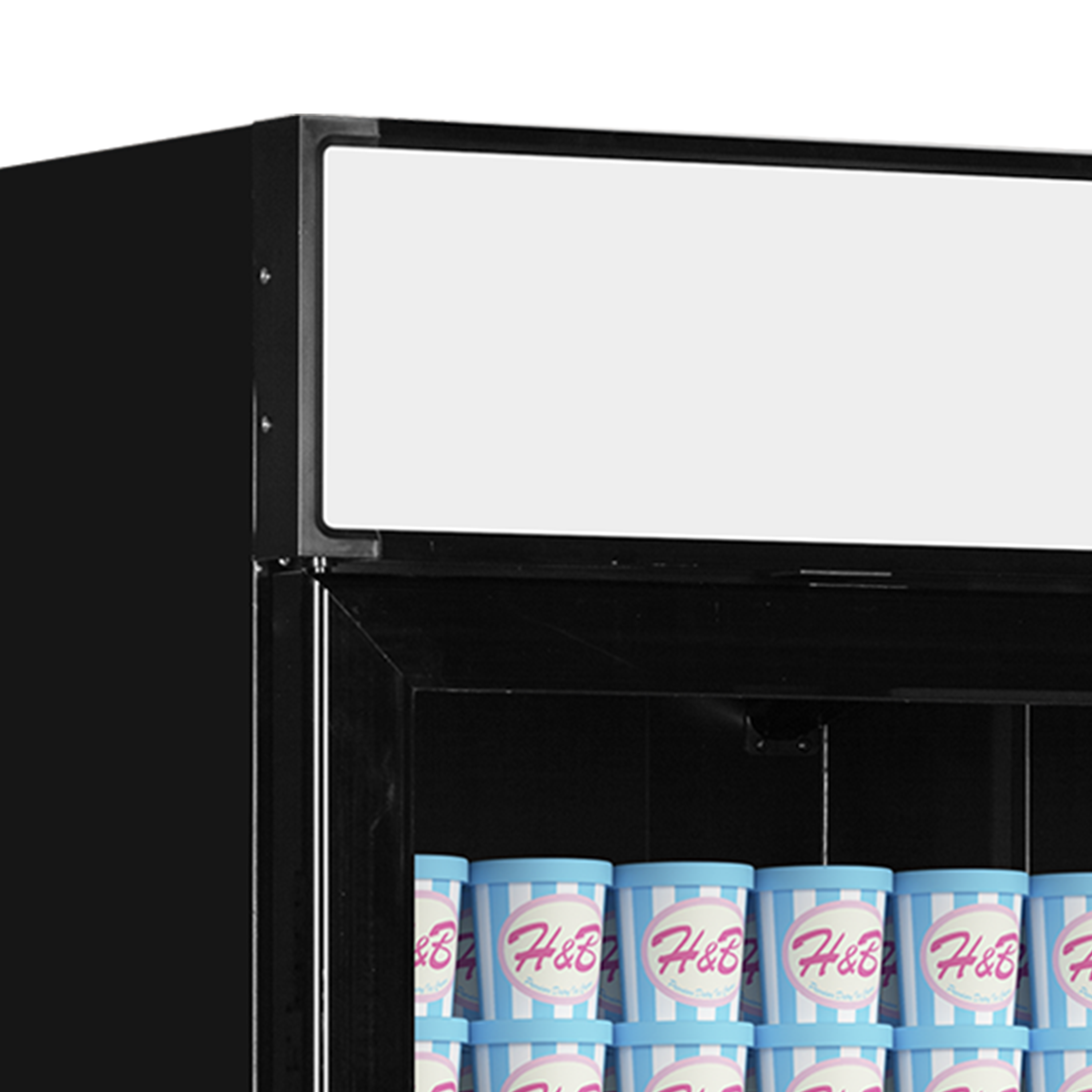 Expositor Congelador Vertical 3 Portas Vidro LGF7500B 1436L