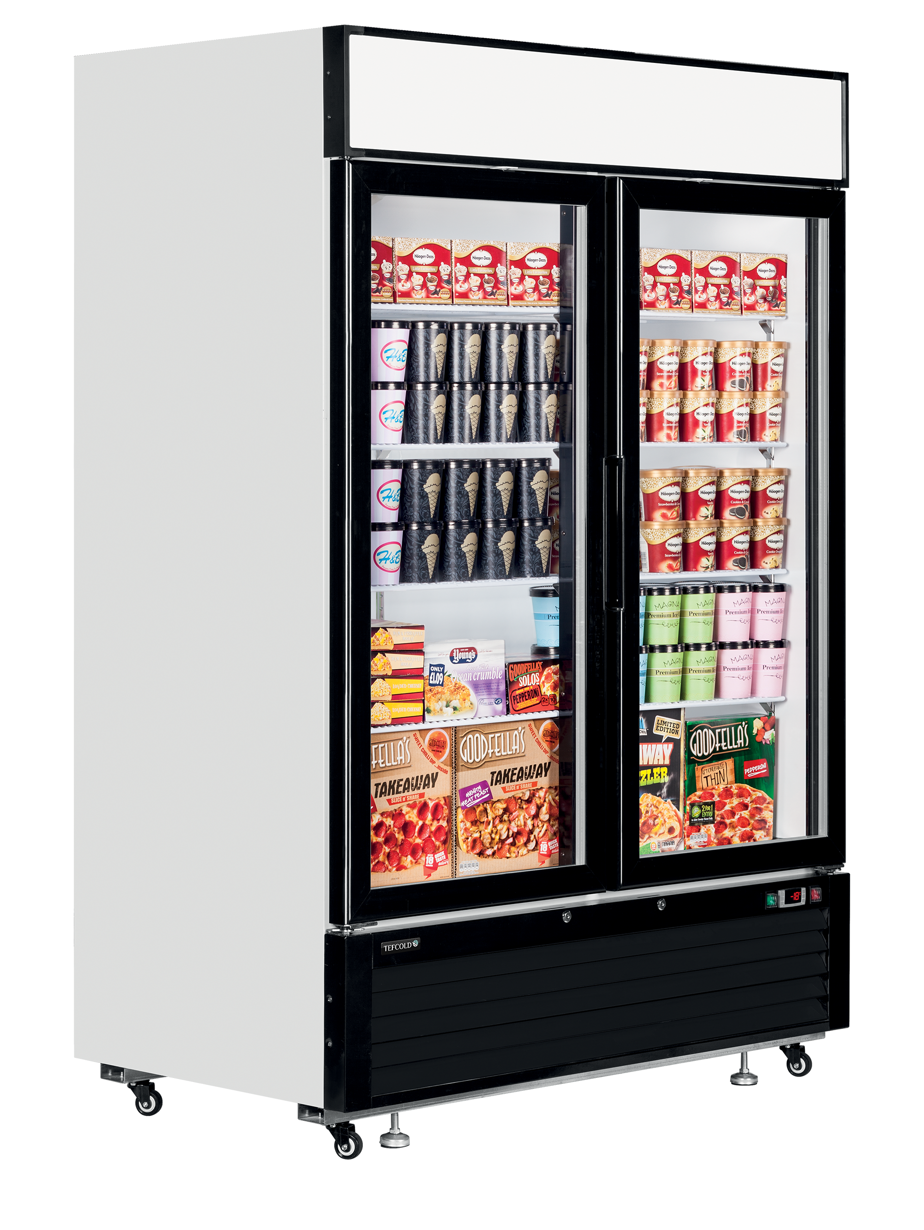 Expositor Congelador Vertical 2 Portas Vidro 922L LGF5000