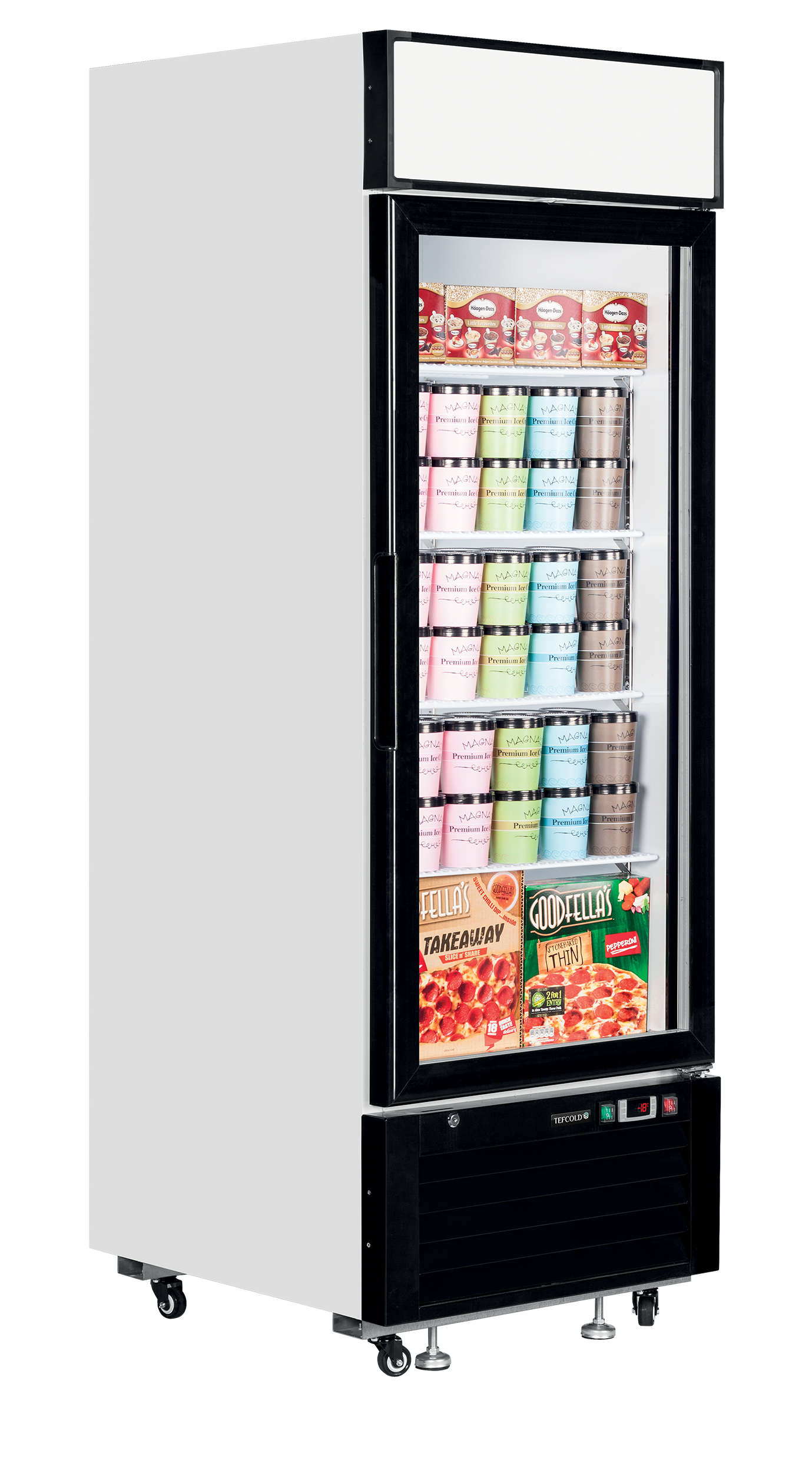 Expositor Congelador Vertical 405L Porta Vidro LGF2500