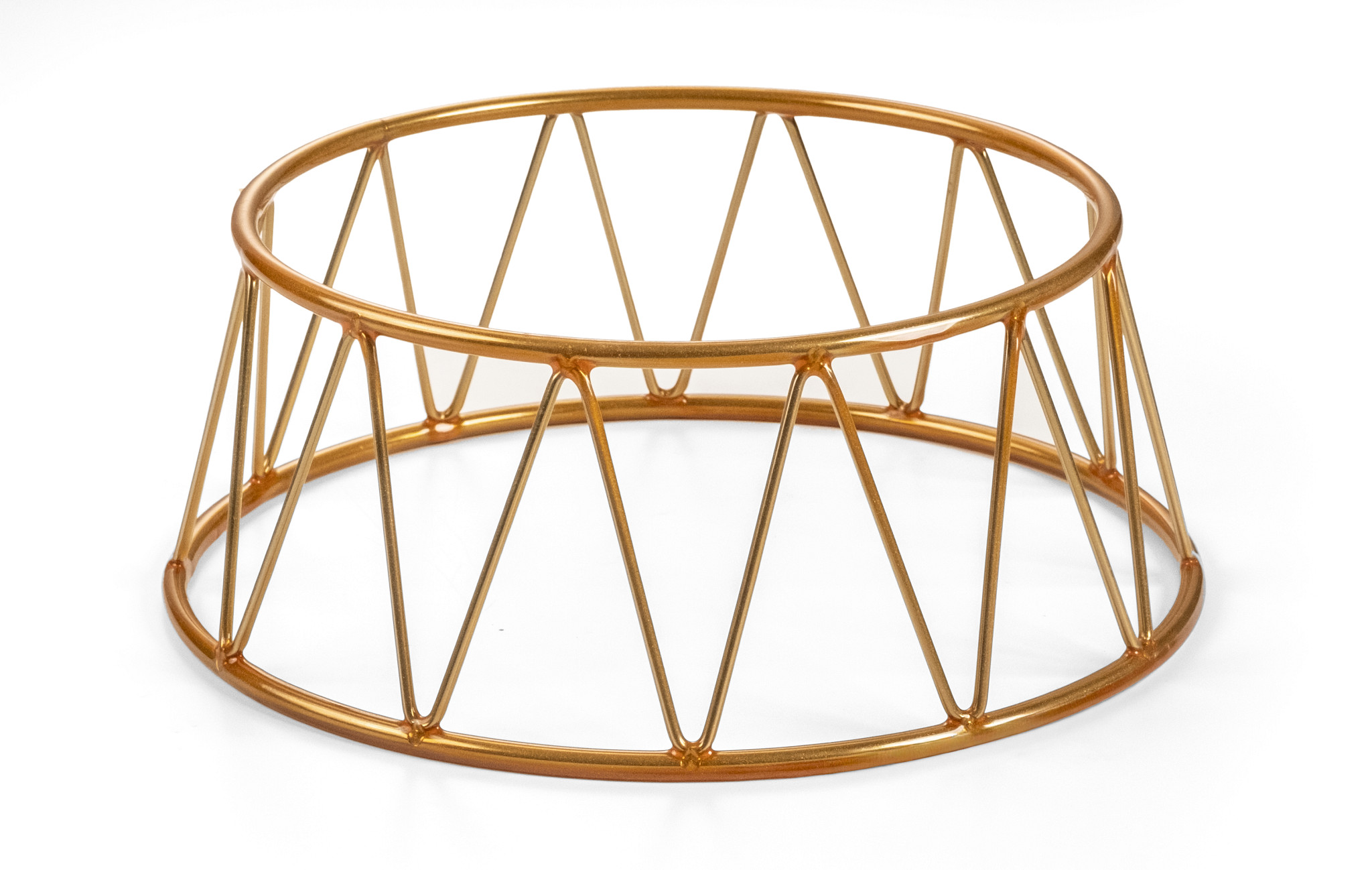 Expositor Dourado para Buffet 10 cm Altura