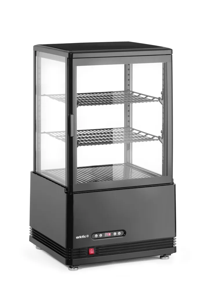 Expositor Frigorífico 58L Preto Bancada 2-6°C
