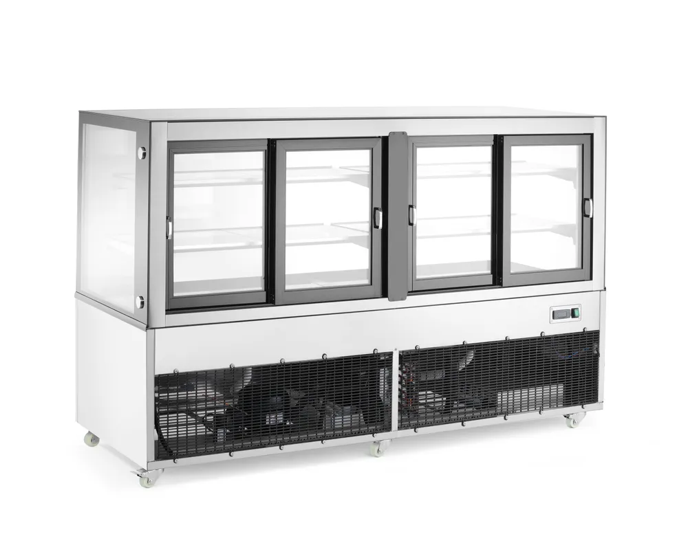 Expositor Frigorífico Vertical 610L com 2 Prateleiras