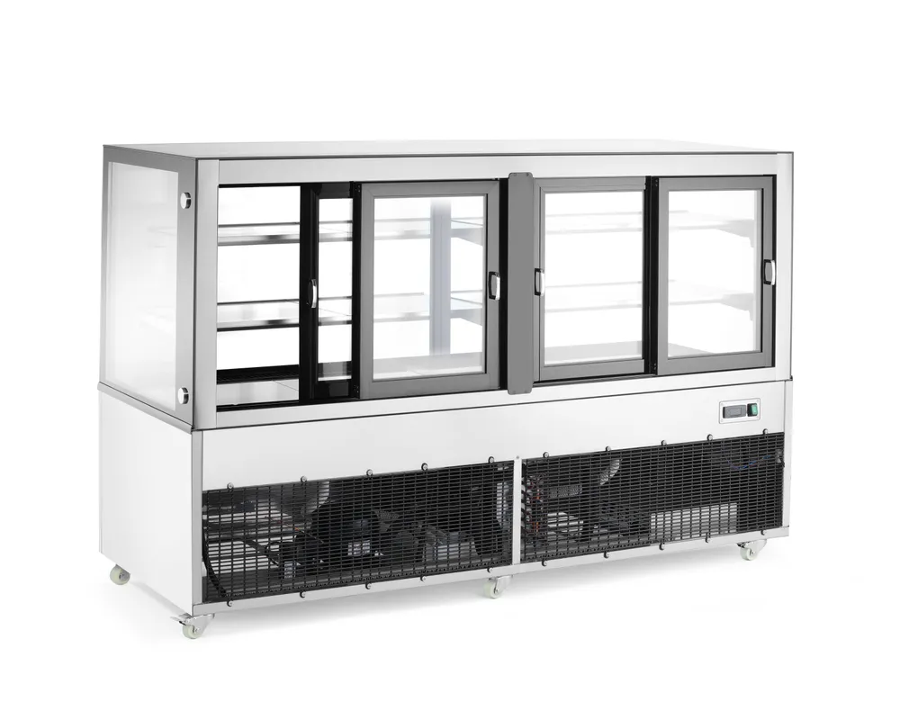 Expositor Frigorífico Vertical 610L com 2 Prateleiras