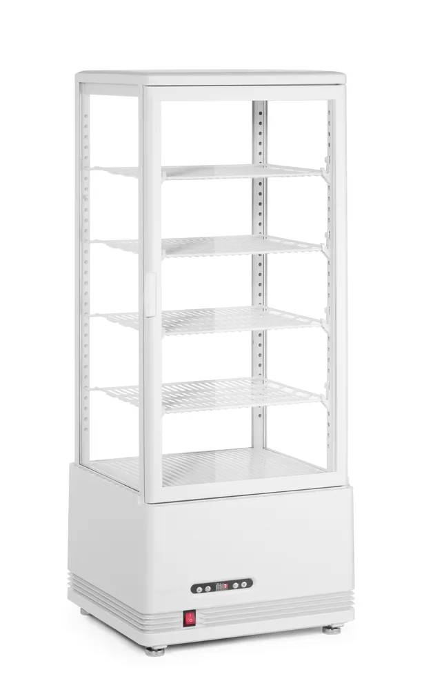 Expositor Frigorífico 98L Branco 230V com 4 Prateleiras