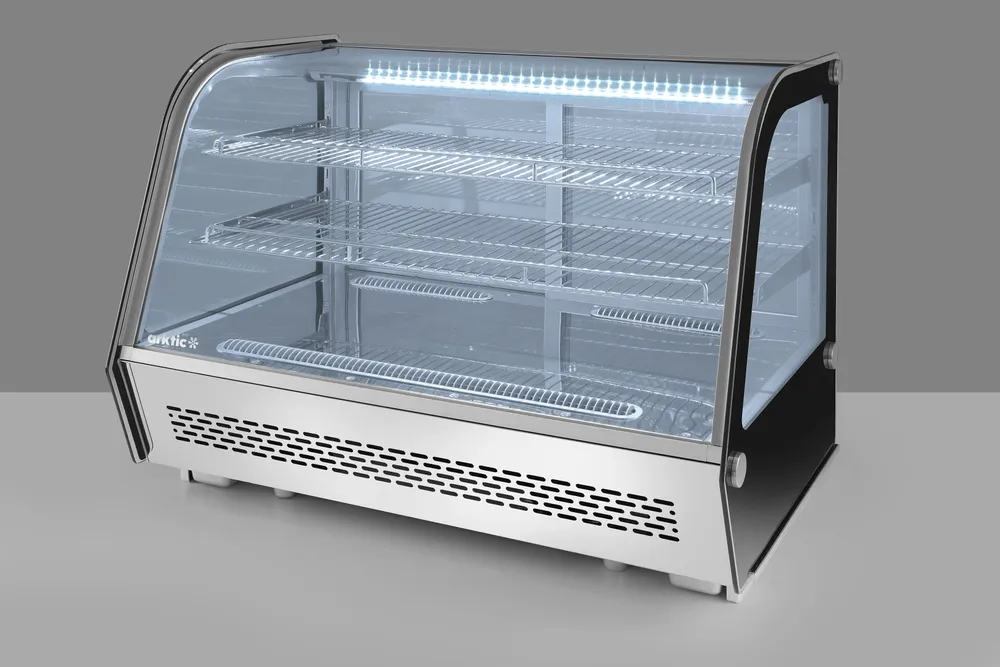 Expositor Frigorífico de Balcão 160L, 0-6°C