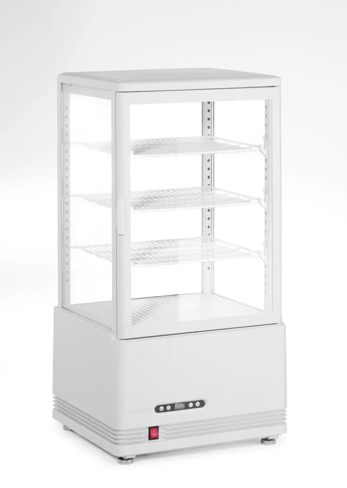 Expositor Frigorífico 68L Branco 2-6°C Compressor Inverter