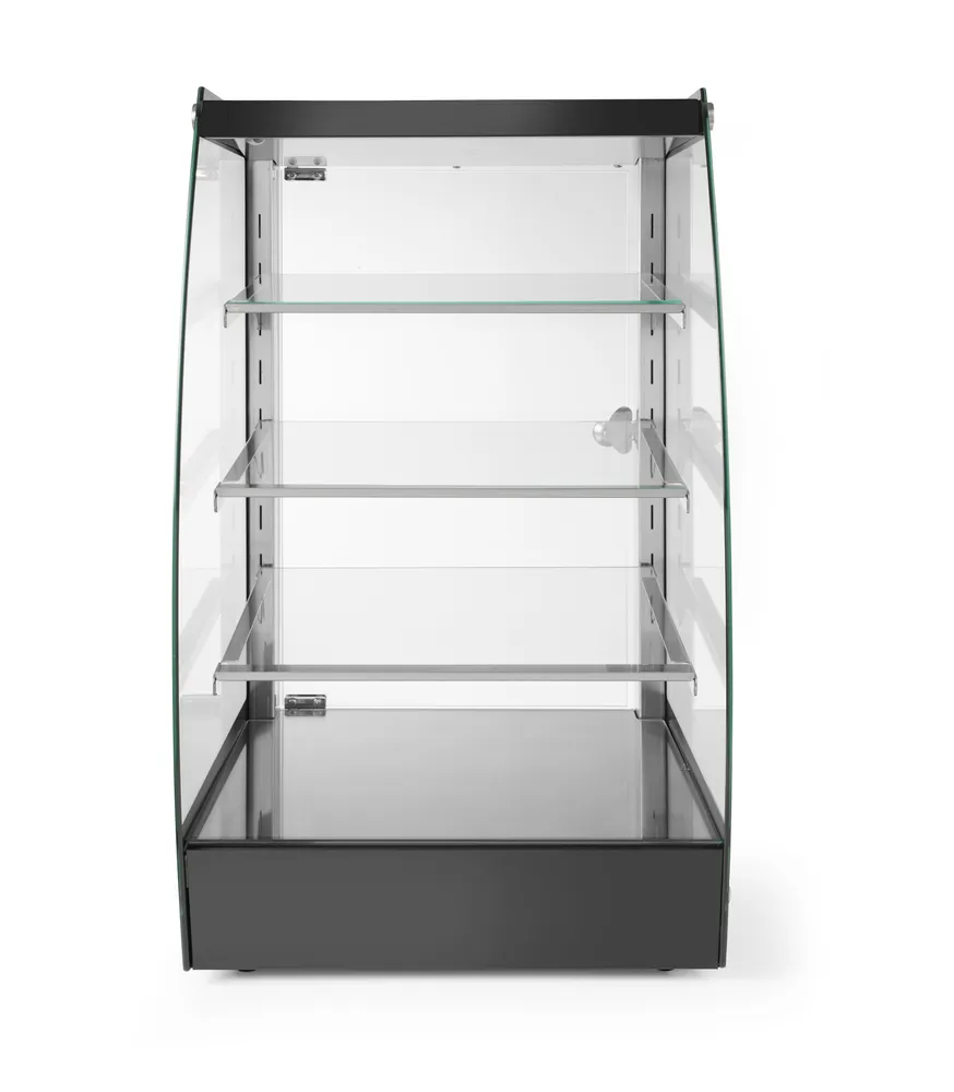 Expositor Aberto Self-Service 75L com 3 Prateleiras de Vidro
