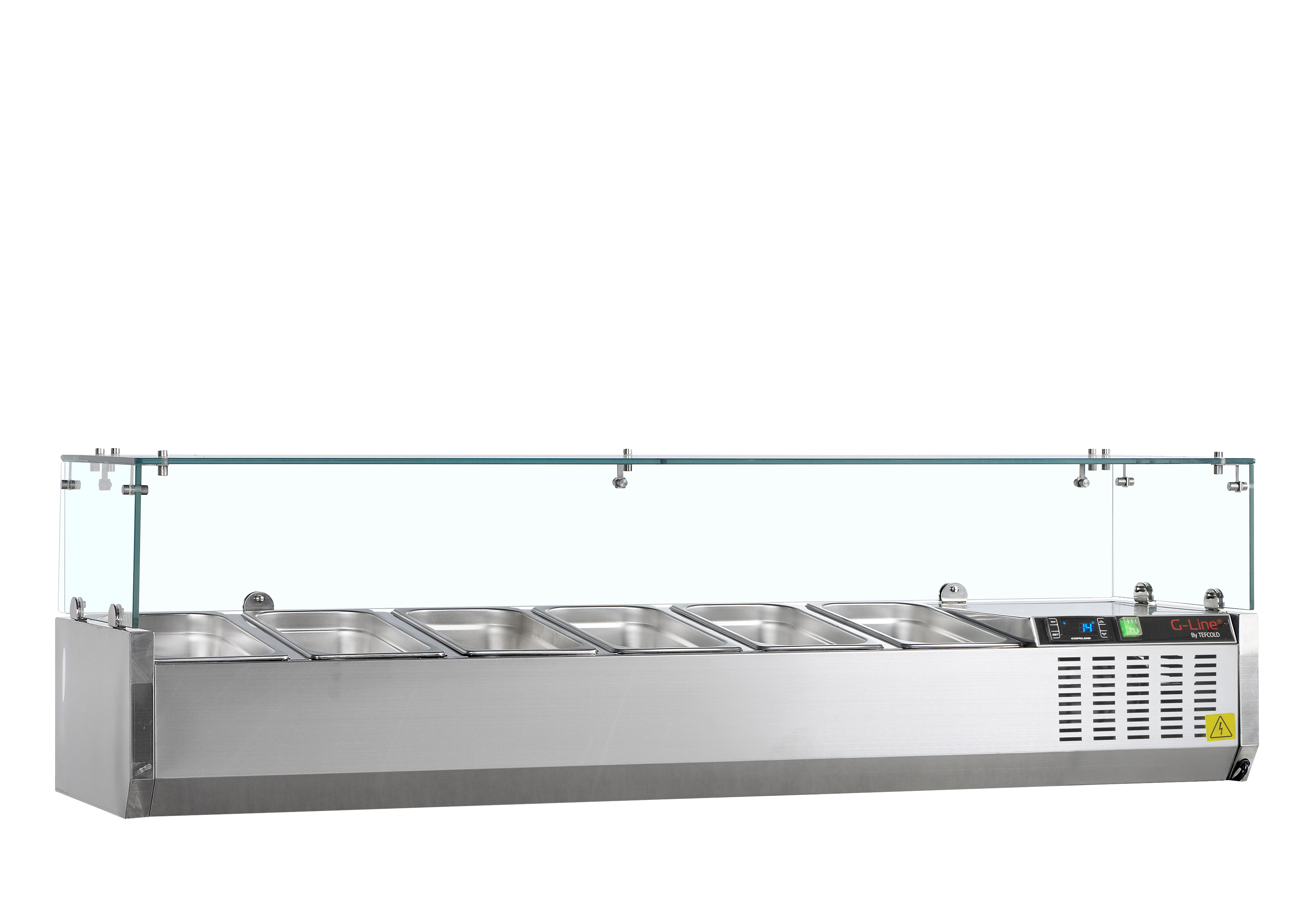 Expositor Refrigerado de Balcão GN1/4 1500mm GVC33-150
