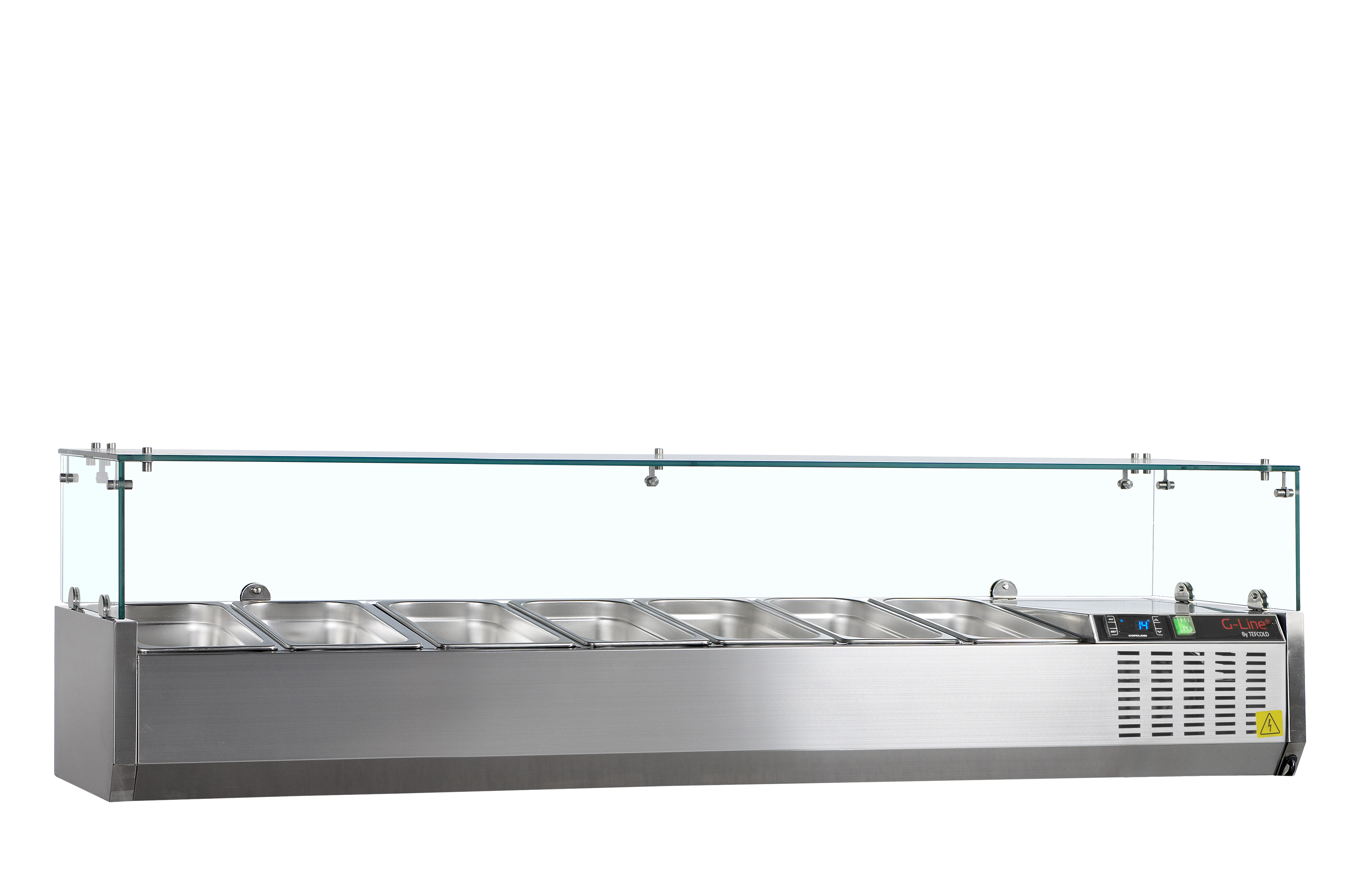 Expositor Refrigerado de Balcão GN1/4 1600mm