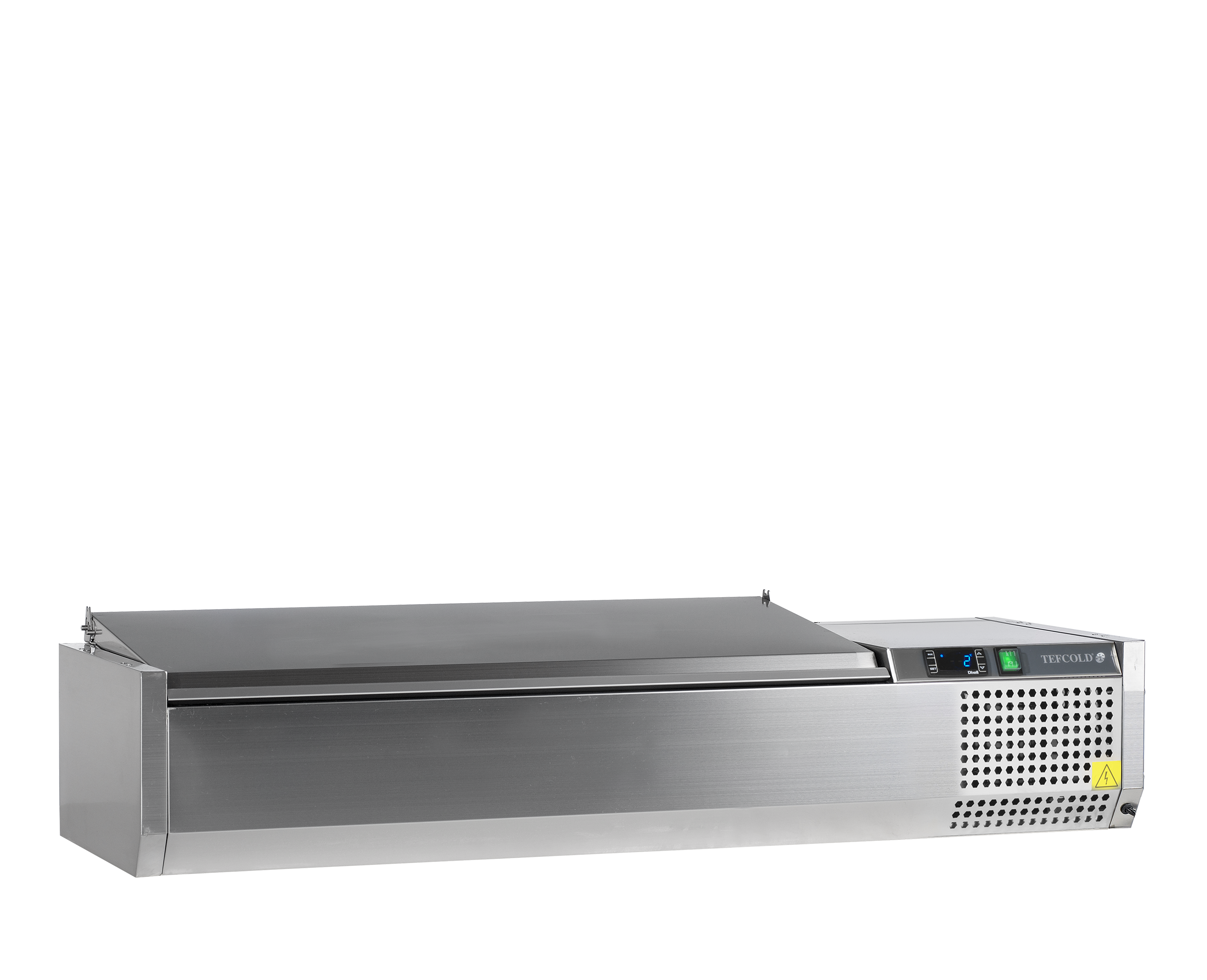 Expositor Refrigerado de Balcão Inox GN1/3 1200mm