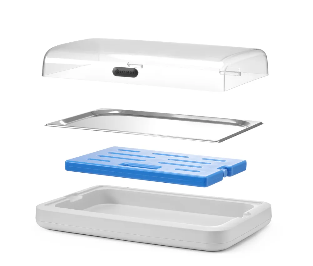 Expositor Refrigerado GN 1/1 Branco 593x389x147mm