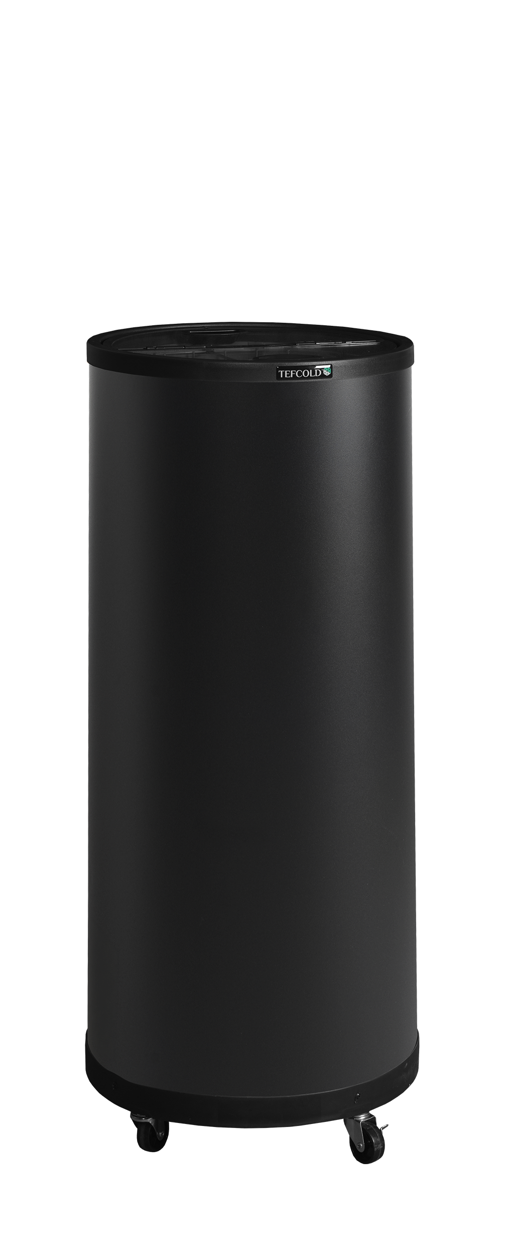 Expositor Refrigerado para Latas 76L – Portátil com Rodas