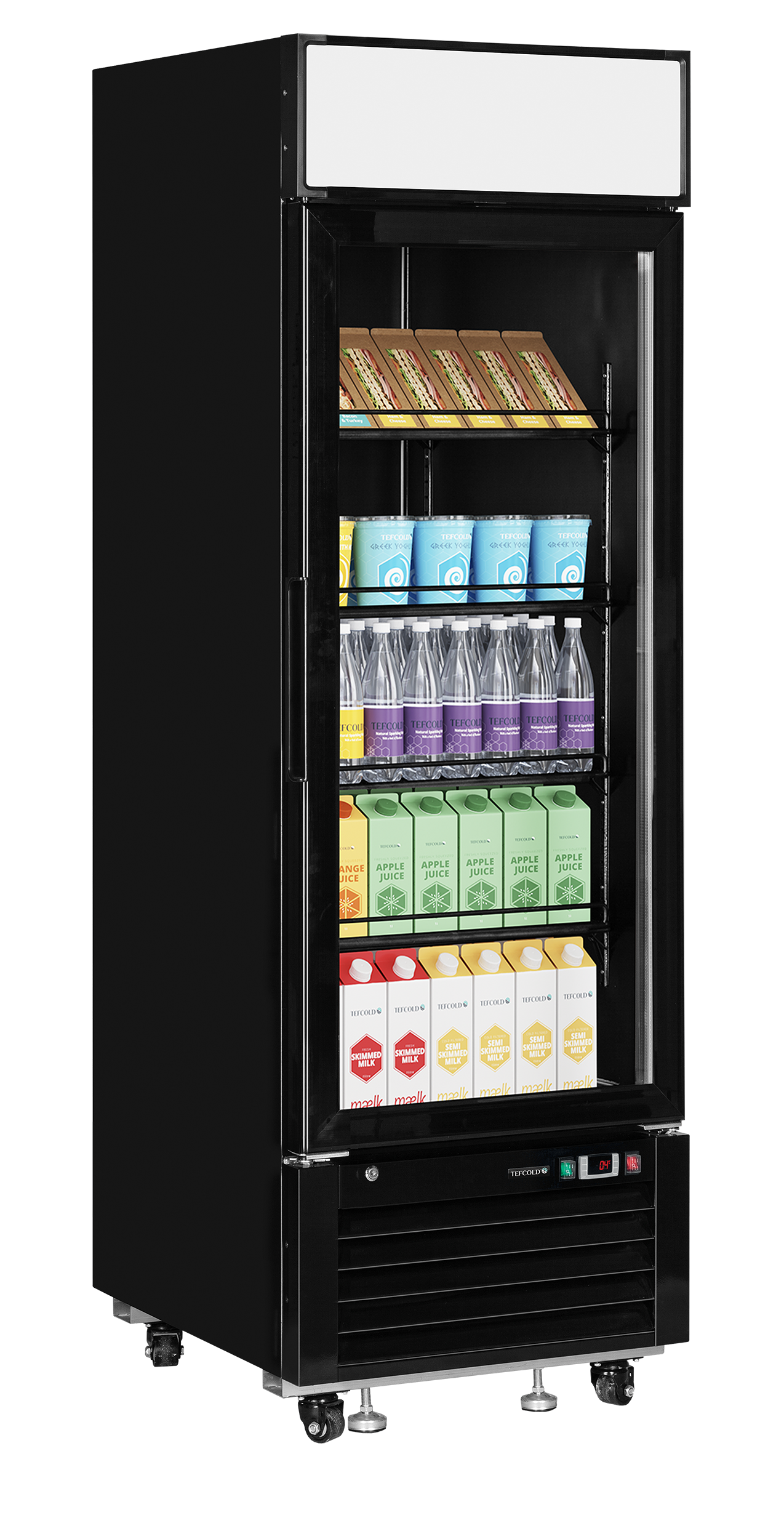 Expositor Refrigerado com Porta de Vidro e LED LGC2500B