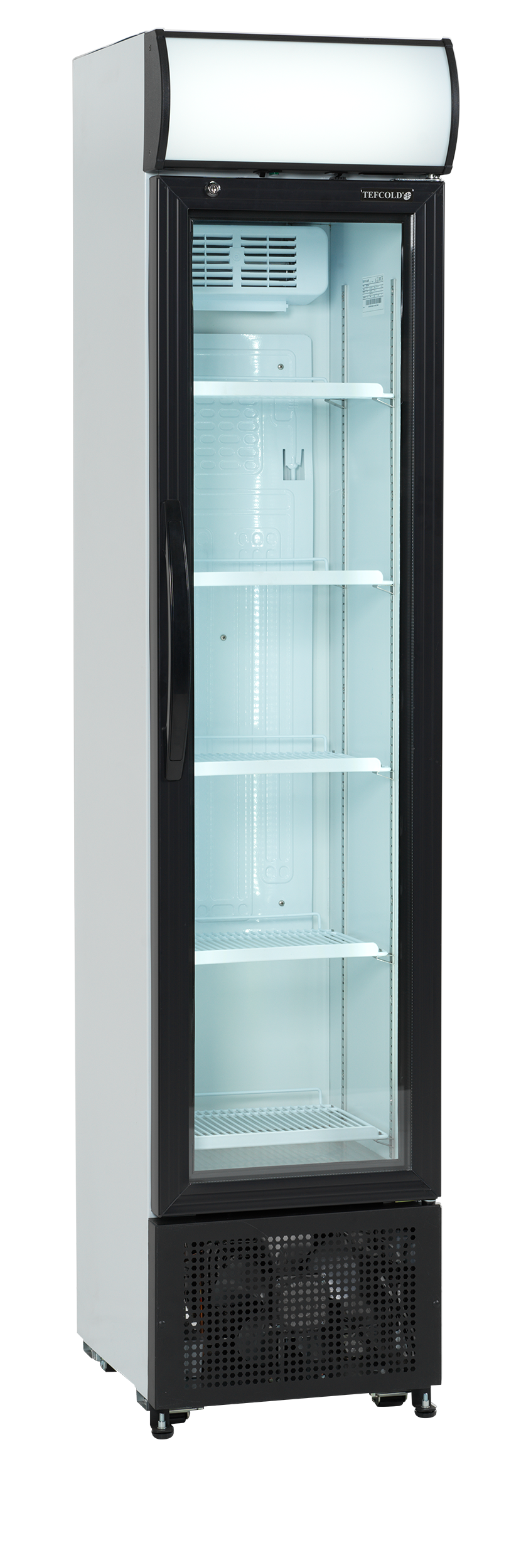 Expositor Refrigerado Slim 114L Porta Vidro Branco FSC175H