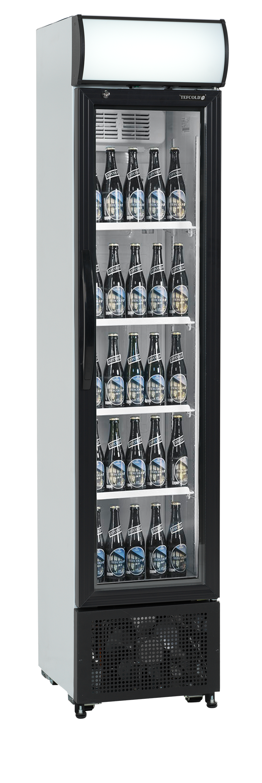 Expositor Refrigerado Slim 114L Porta Vidro Branco FSC175H