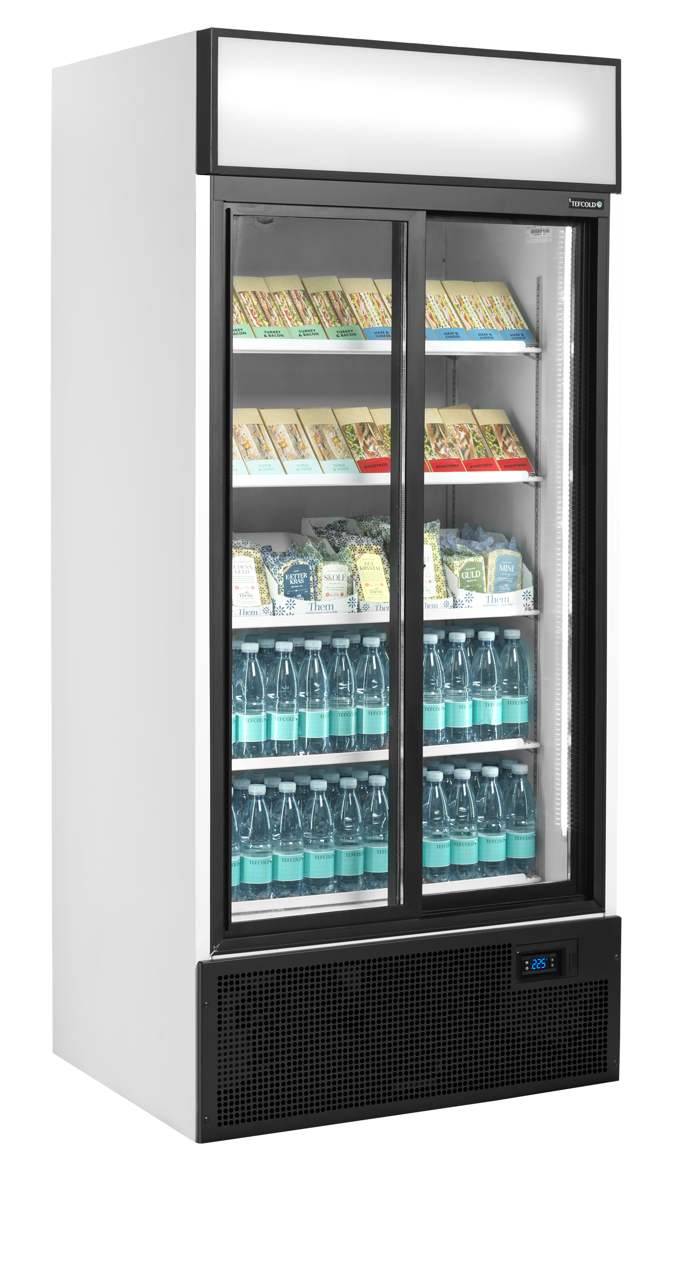 Expositor Refrigerado Vertical 462L FSC891S Portas Deslizantes