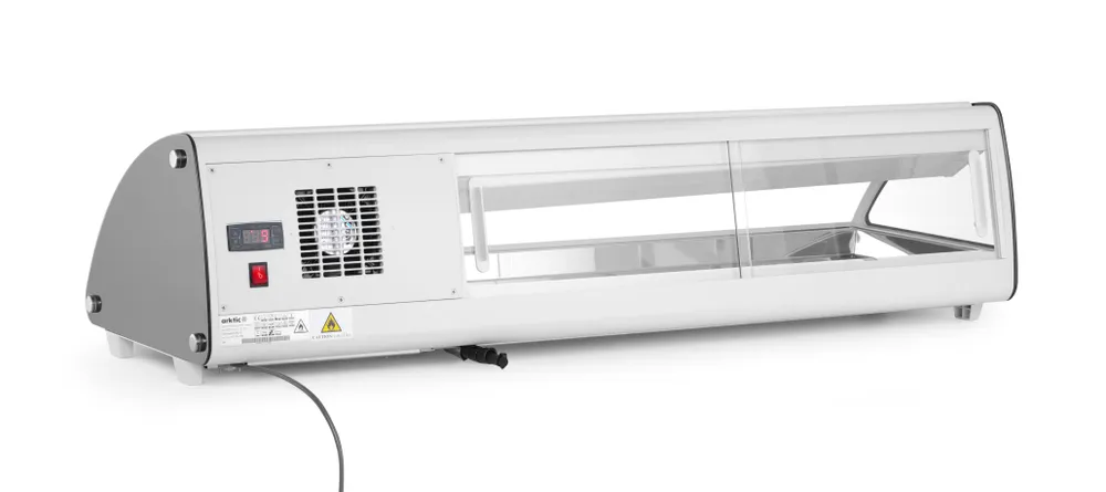 Expositor Refrigerado Sushi 5x GN 1/3, 1307mm