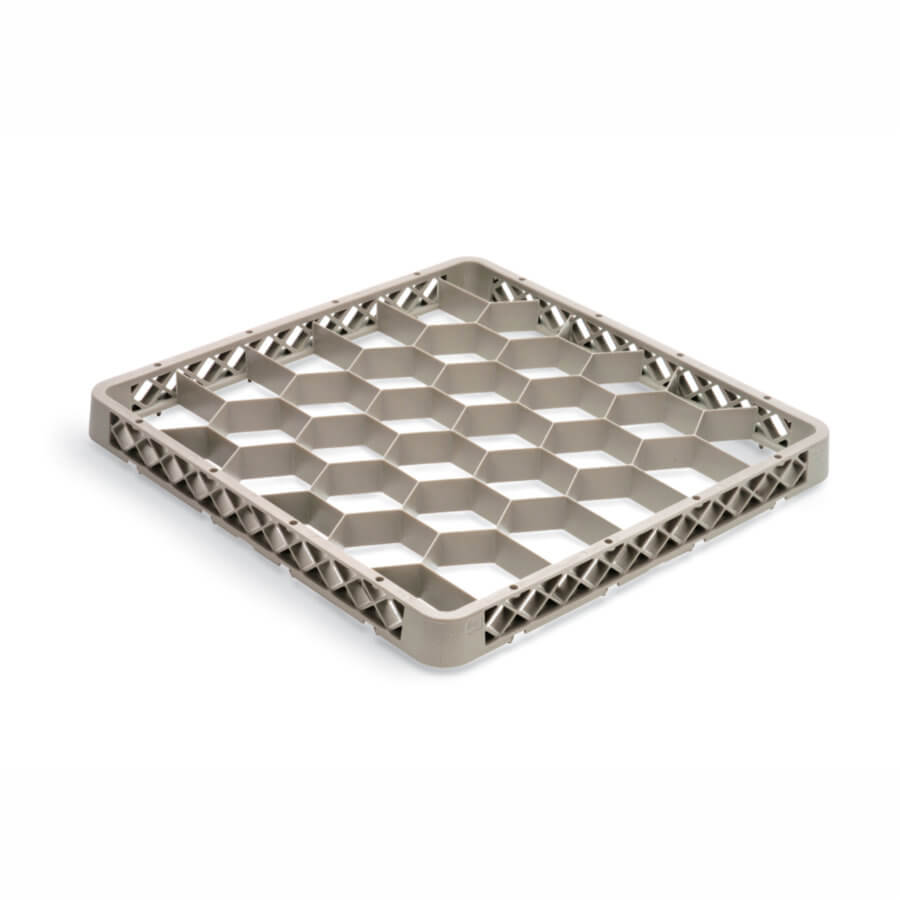 Extensor Cesto Lavagem Louça 30 Compartimentos Polipropileno 50x50 cm