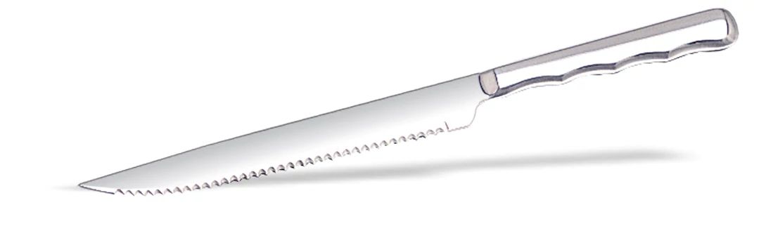 Faca de Trinchar Aço Inoxidável 28,5 cm para Cozinha Profissional