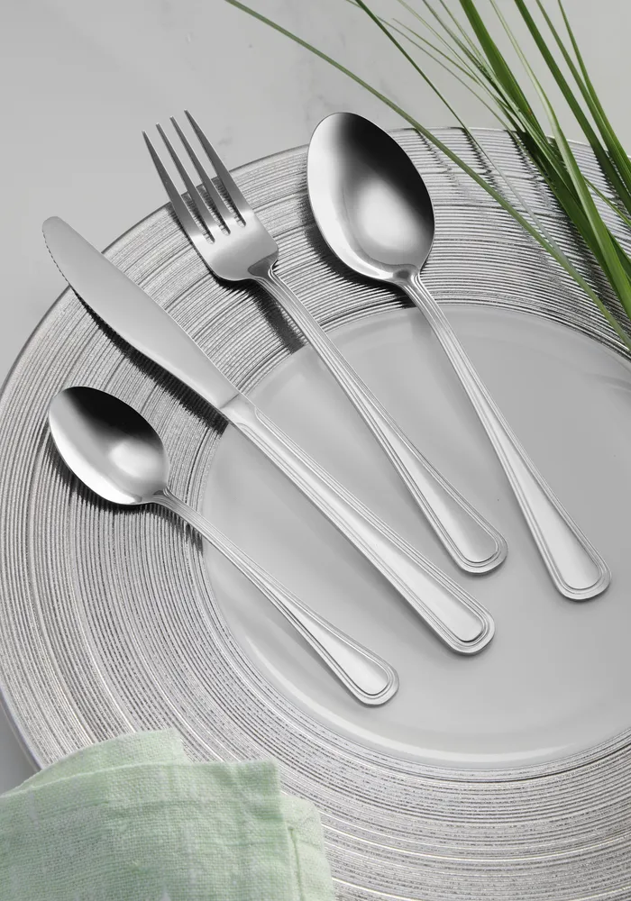 Faca de Mesa em Aço Inoxidável 18/0 – Pack 6 Unidades, 215mm