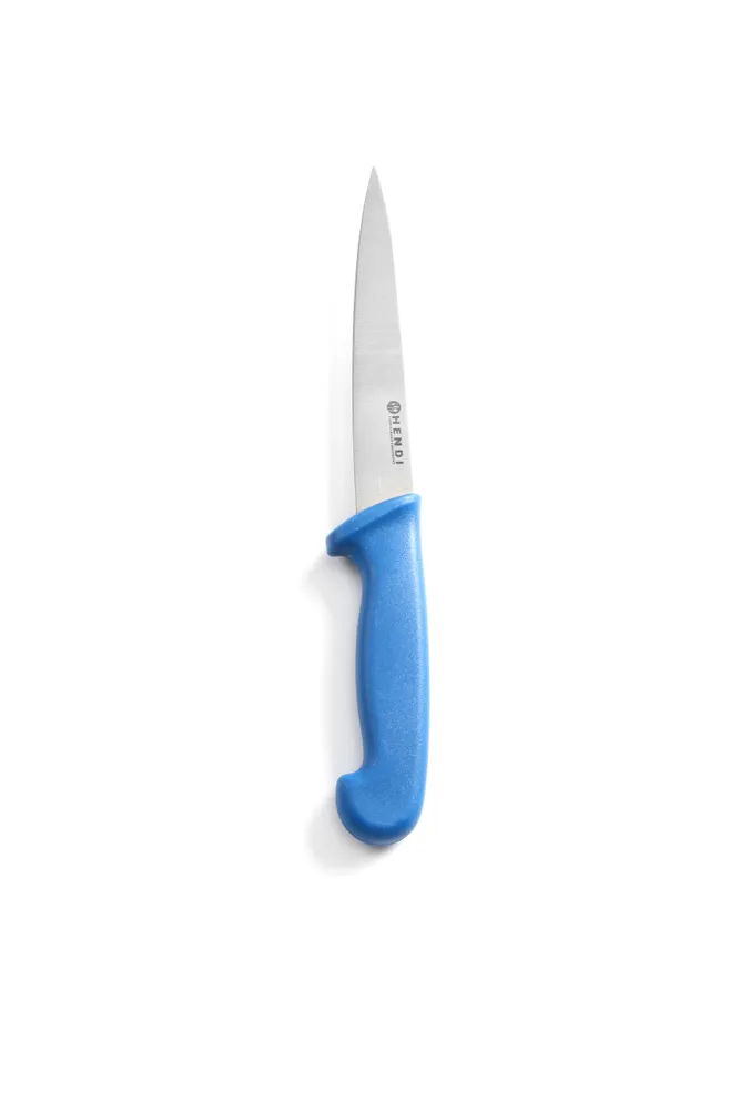 Faca de Filetar 300mm com Cabo Azul para Cozinha Profissional