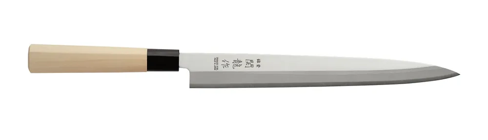 Faca Sashimi Japonesa 408mm para Corte Preciso de Peixe