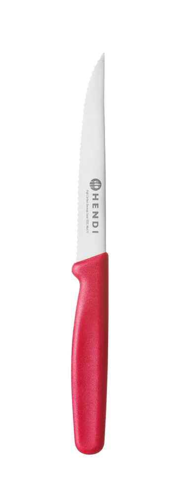 Faca para Tomate Serrilhada 214mm com Cabo Vermelho