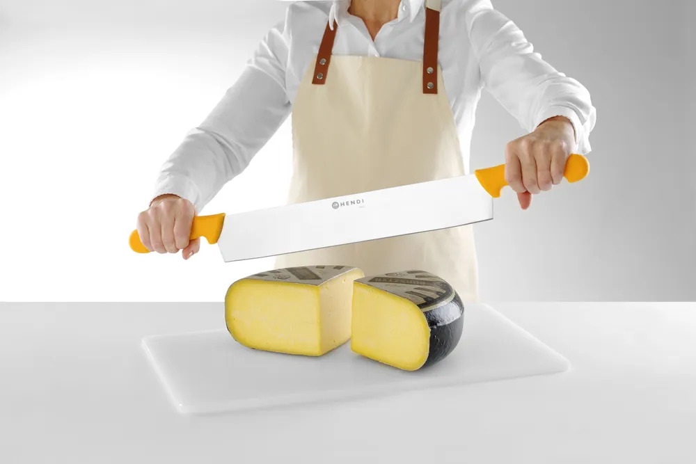 Faca de Queijo com Pega Dupla, Lâmina Rígida 655mm