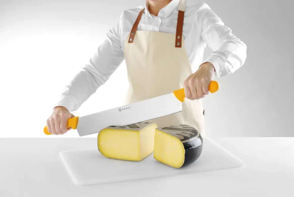 Faca de Queijo com Pega Dupla, Lâmina Rígida 655mm