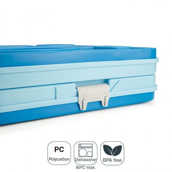Fecho para Fichas de Identificação de Preparação 70x20x10 mm