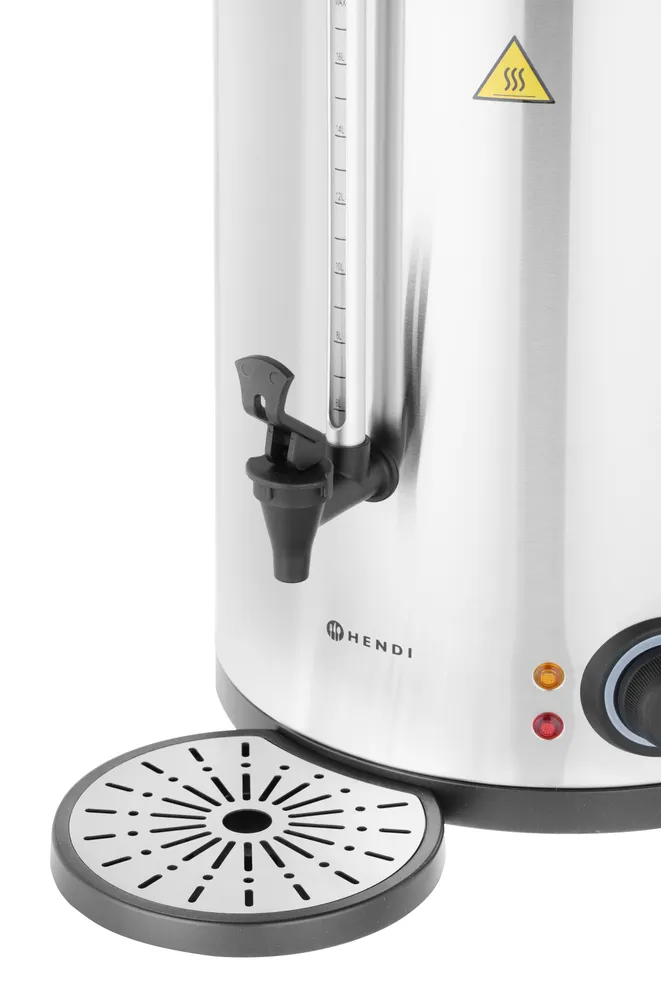 Fervedor de Bebidas 17L Elétrico — Parede Dupla 2500W