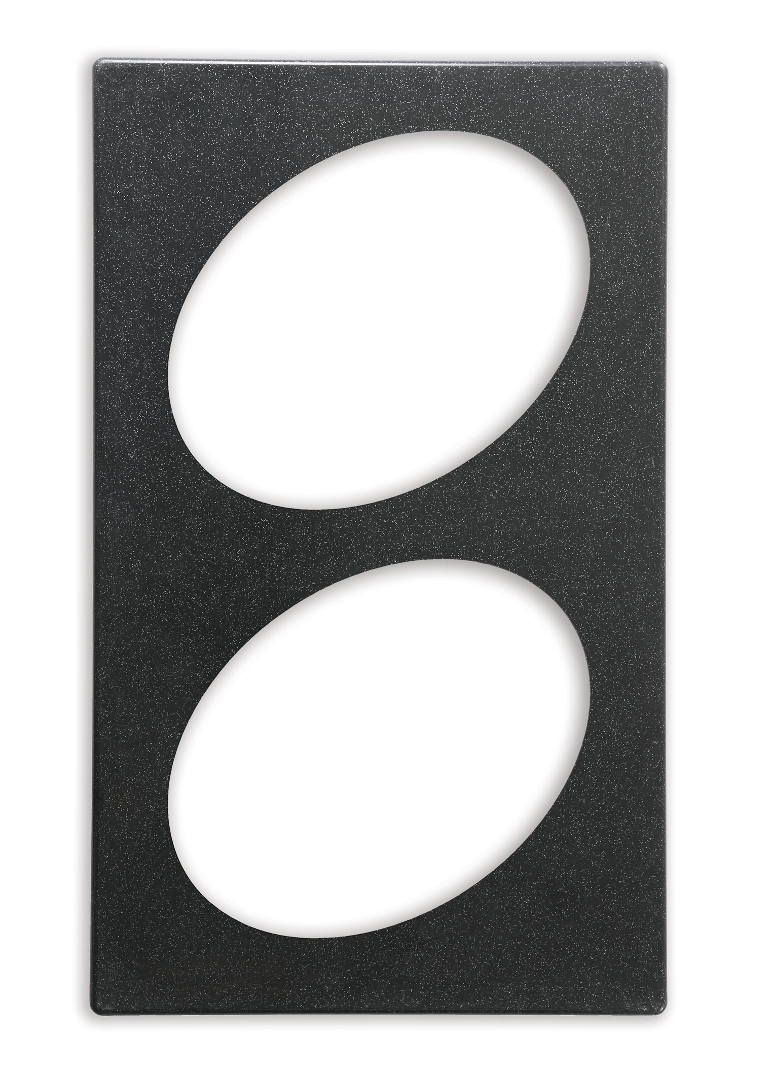 Plantilla Gastronorm 1/1 Resina Preta 536x324 mm