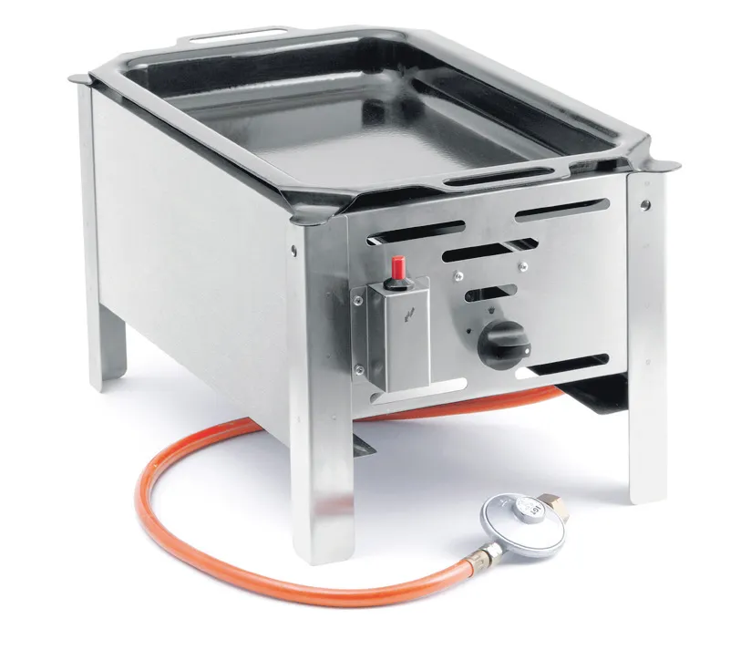 Chapa a Gás Bancada 5,8kW – Compacta e Robusta